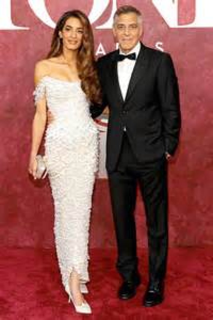 Amal Alamuddin and Clooney With Her Parents Photos POPSUGAR