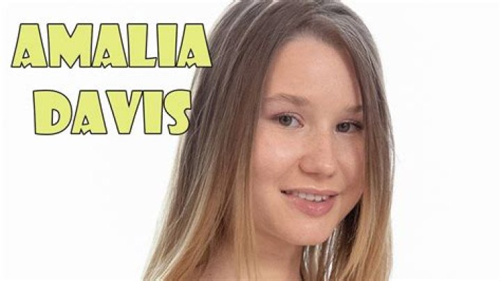 AMALIA DAVIS THE ACTRESS WHO STARTED IN 2020 YouTube