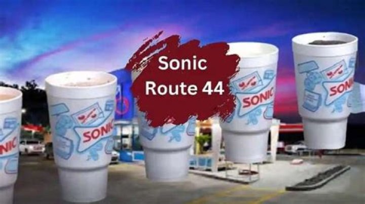 Amazing sonic route 44 drink menu
