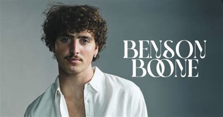American SingerSongwriter Benson Boone to Perform in Manila This