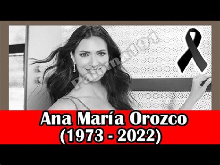 Ana Maria Orozco 2022