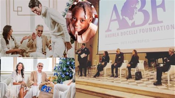 Andrea Bocelli Foundation Heart Touching Help Humanity Still Alive 2023