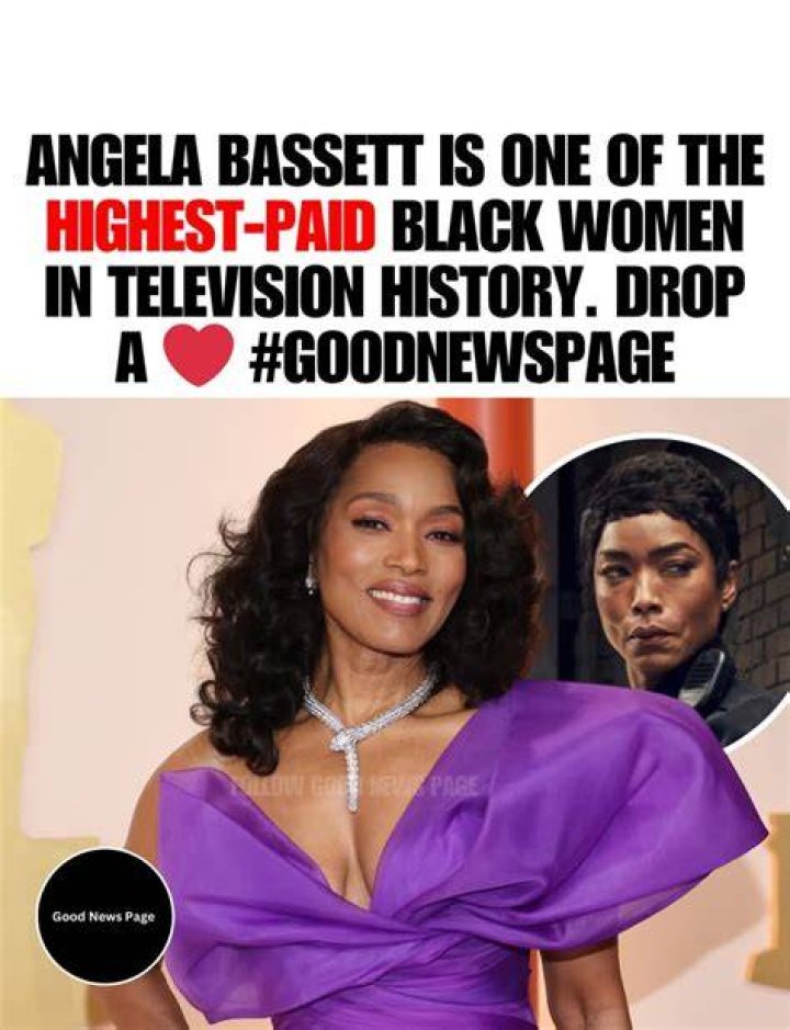 Angela Bassett made history as the highestpaid black actress at Fox