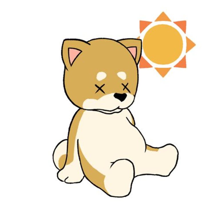 Animated illustration of a Dog Saying "See You Next Time" UGOKAWA