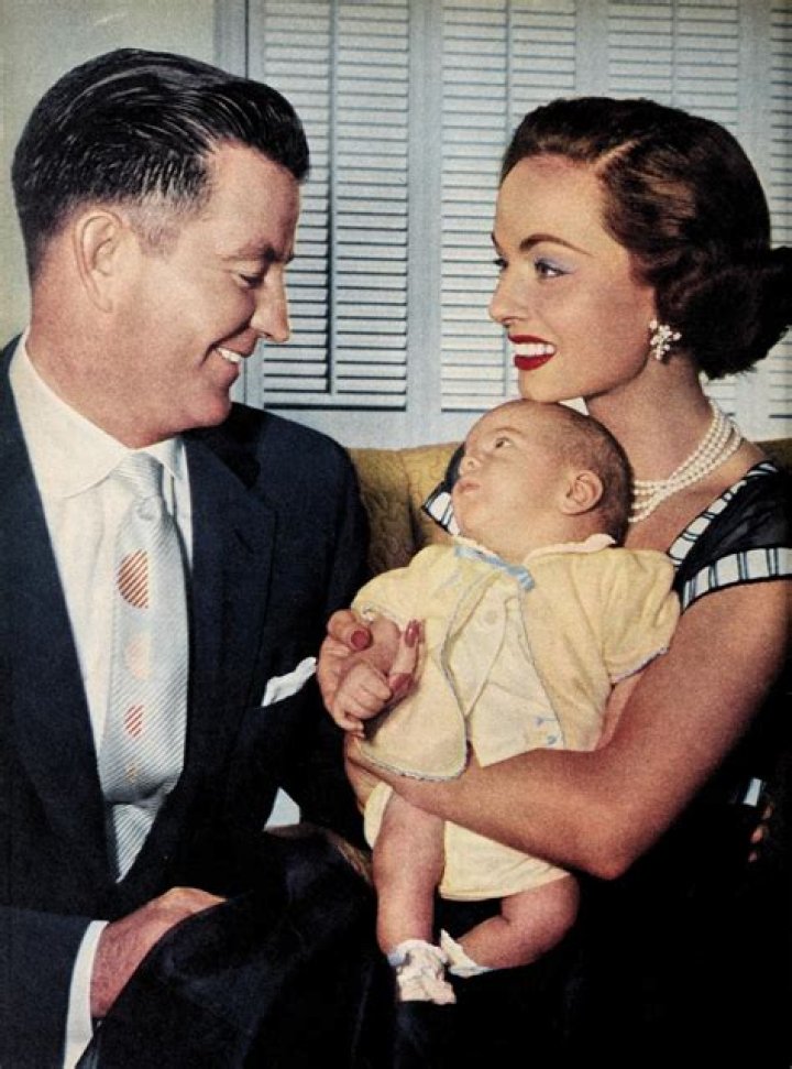 Ann Blyth with husband and daughter Couple photos, Anne, Photo