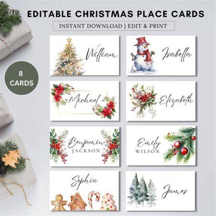 Anna Bondoc holiday place cards, step by step Los Angeles Times