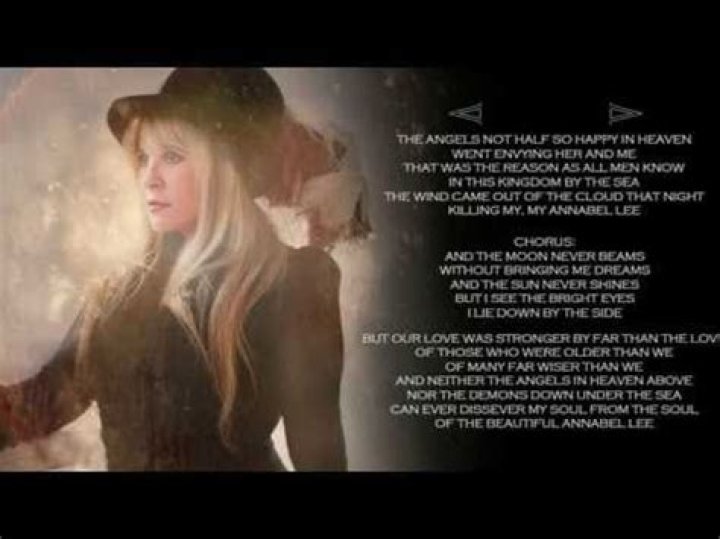Annabel Lee w/ lyrics STEVIE NICKS Stevie nicks, Annabel lee, Stevie
