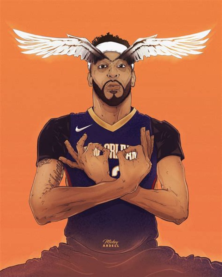 Anthony Davis, All Grown UpImage showing AD's growth from a 6'2" 175