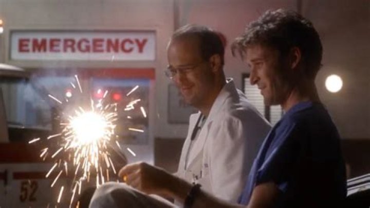 Anthony Edwards as Dr. Mark Greene on ER Anthony edwards, Edwards