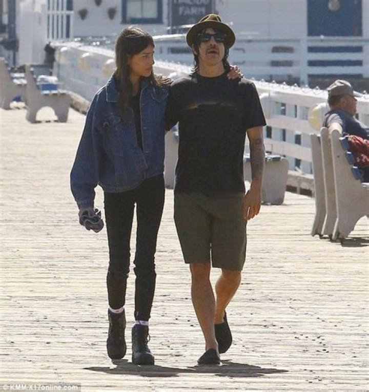 Anthony Kiedis and girlfriend Helena Vestergaard take loving stroll in