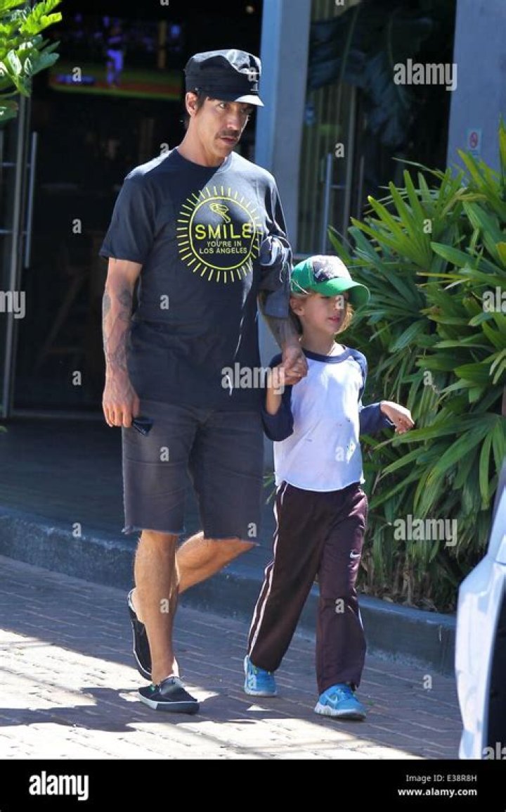 Anthony Kiedis His Son Everly Bear Editorial Stock Photo Stock Image