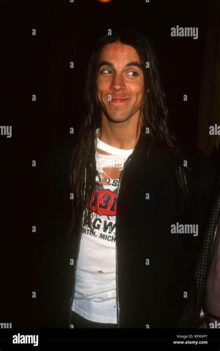 Anthony Kiedis Long Hair Young