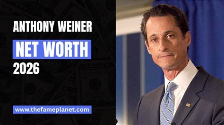 Anthony Weiner Net Worth 2022/2021, Age, Height, Bio,, Career, Wiki...