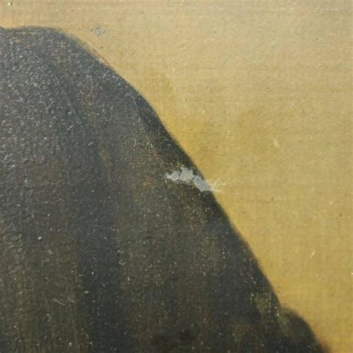 Antique Irish Oil on Canvas Portrait Painting of John Quaid, circa 1860