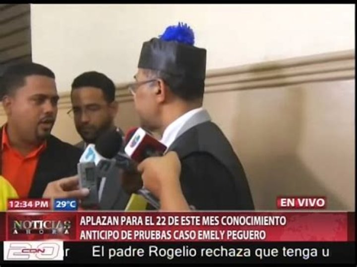 Aplazan conocimiento de anticipo de pruebas en caso Emely Peguero