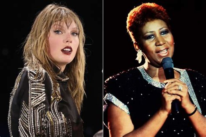 Aretha Franklin Taylor Swift pays tribute to singer at Detroit concert