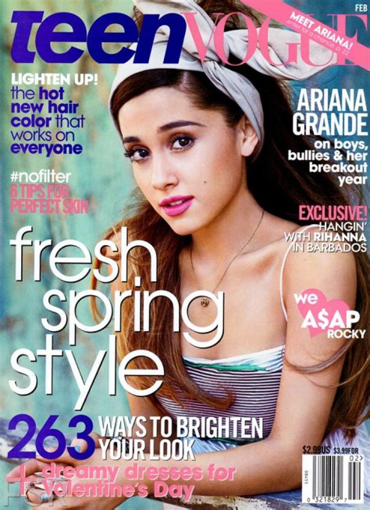 Ariana Grande Photoshoot for TEEN VOGUE February 2014 Issue