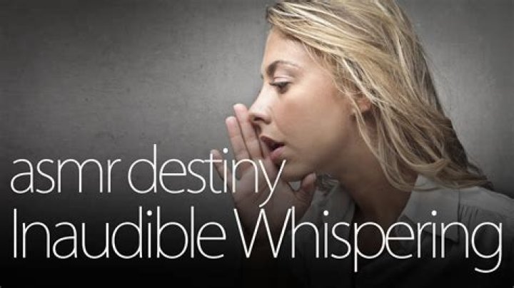 ASMR Inaudible Whispering Sound Triggers (3D, binaural) YouTube