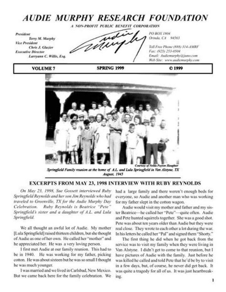 Audie Murphy Research Foundation