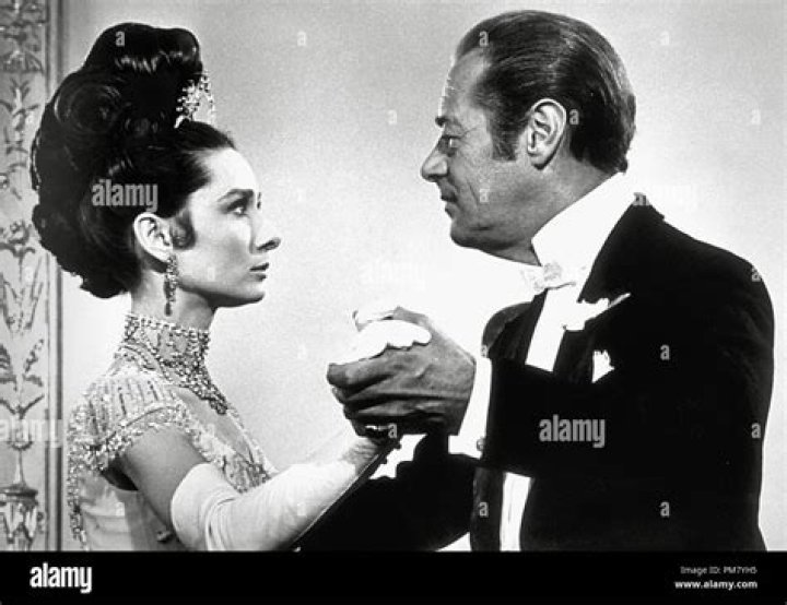 Audrey Hepburn and Rex Harrison My Fair Lady Golden Age Of Hollywood