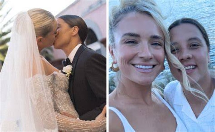 Aussie model Jordan Barrett married his boyfriend in