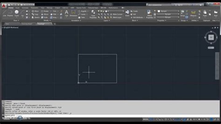 AutoCAD 2016 Move to origin YouTube
