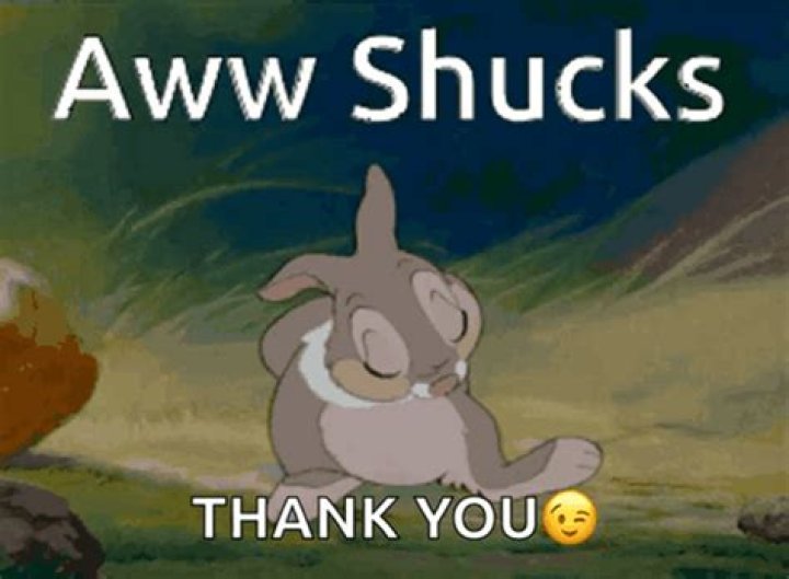 Aw! Thank you. You're too sweet!