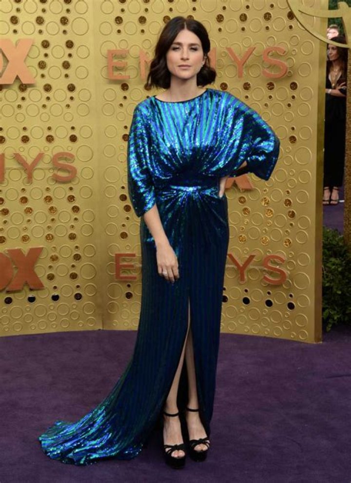 Aya Cash Attends the 71st Emmy Awards at Microsoft Theater in Los