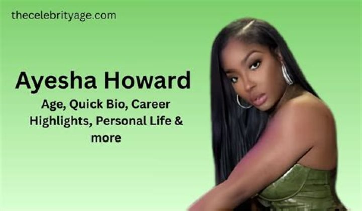 Ayesha Howard Age, Wikipedia, Height, Husband, Boyfriend, Family