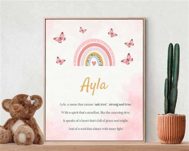 Ayla Artistic Name Design with Heart Throw Blanket by TshirtsPlus