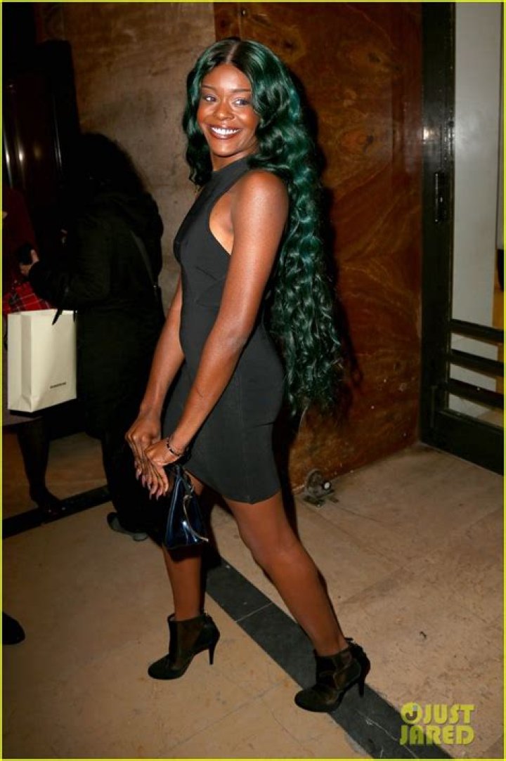 Azealia Banks Green Hair at Thierry Mugler Show! Photo 2729017