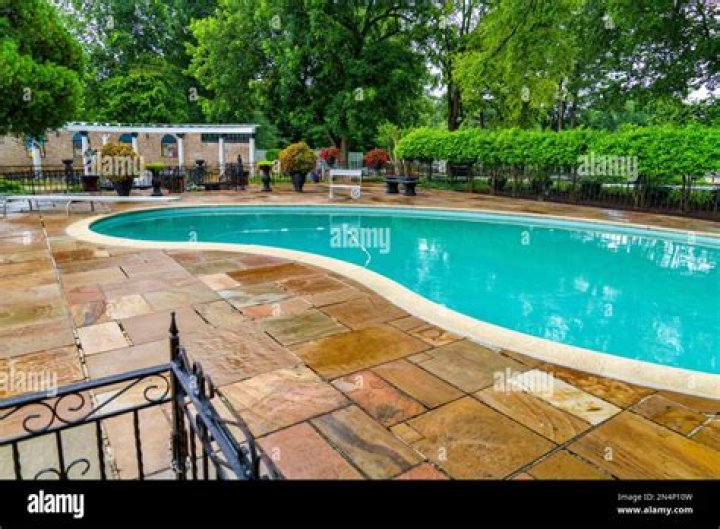 Backyard Swimming Pool Graceland Elvis Presley Photo (44046189) Fanpop