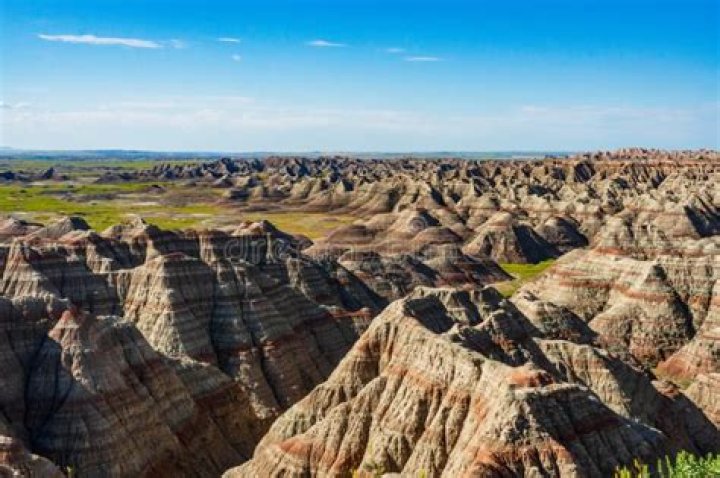 Badlands Landscape Barren landscape from the National Park&hellip; Brian