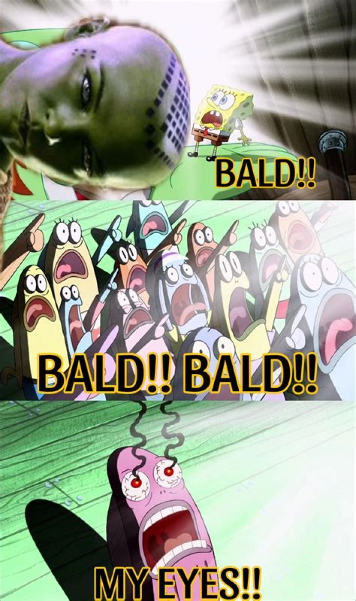 BALD BALD BALD!!!!!!! Spongebob YouTube