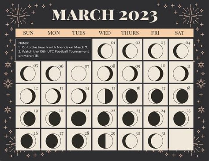 Banshee Moon 2023 Calendar