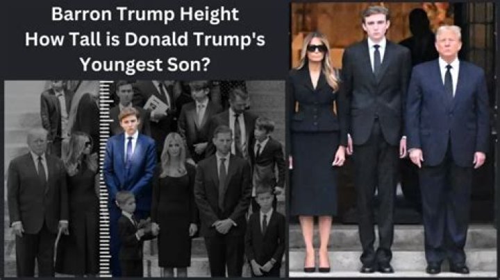 Barron Trump age, height Donald Trump&rsquo;s son is an absolute giant The