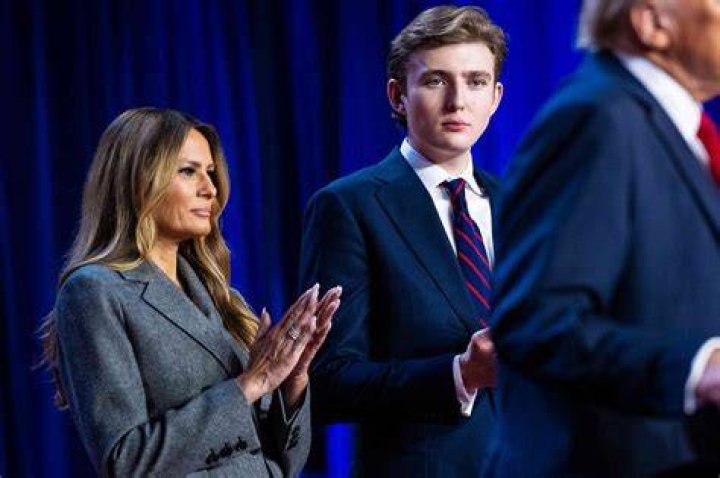 Barron Trump back in the spotlight for White House holiday