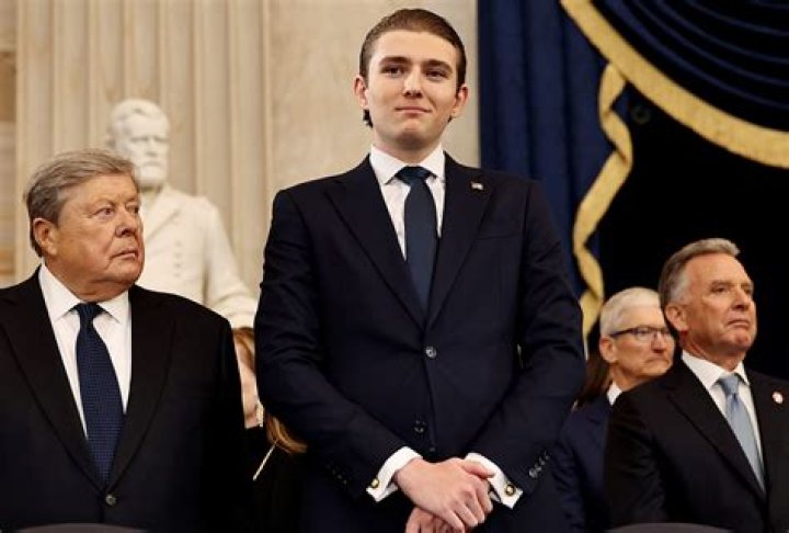 Barron Trump Is The Only One Of President Trump's Children Missing From