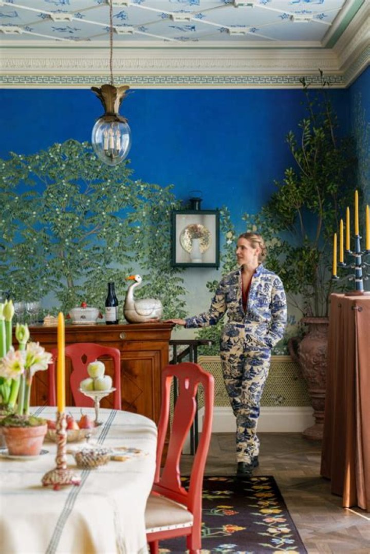 Beata Heuman Farao Stripe Village London