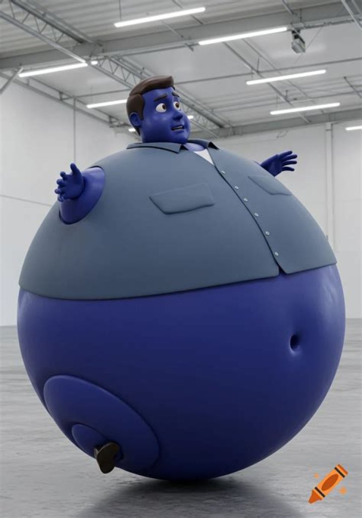 belly inflation (animation make for my) YouTube