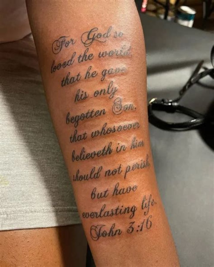 Best Bible Quotes For Tattoos Hannie Margaretta