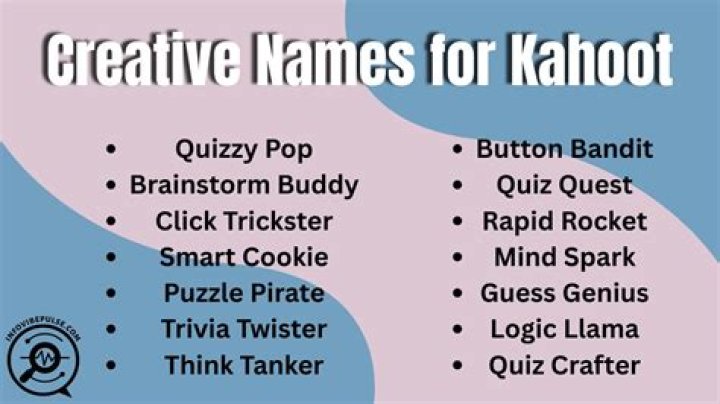 Best Kahoot Names 2024 Cool, Funny, Dirty Name Ideas
