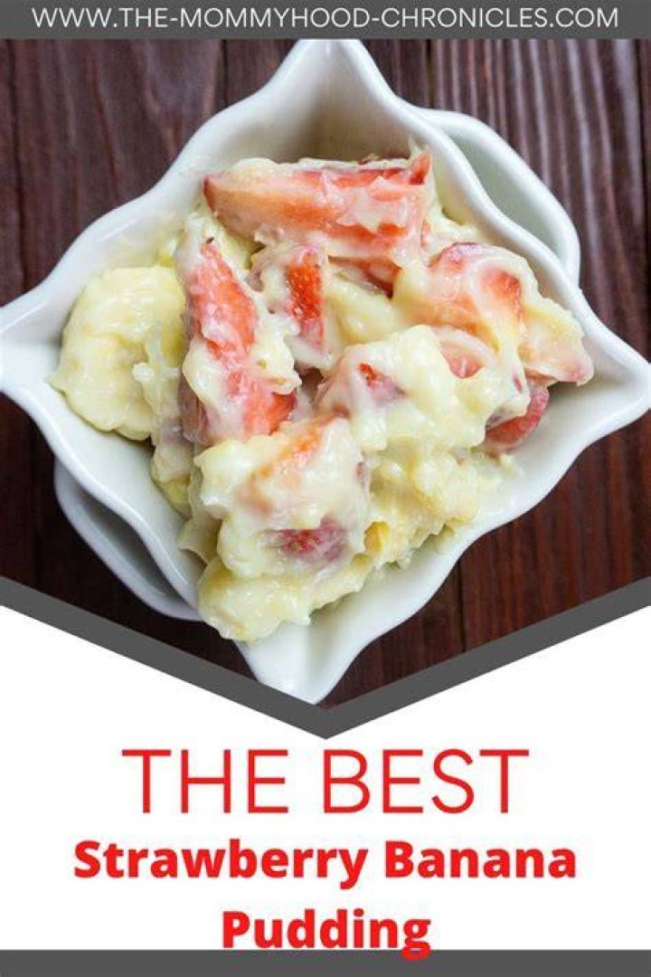 Best Strawberry Banana Pudding Recipe (3 ways) The Tasty Tip