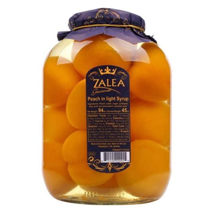 Best Zalea Peaches In Light Syrup