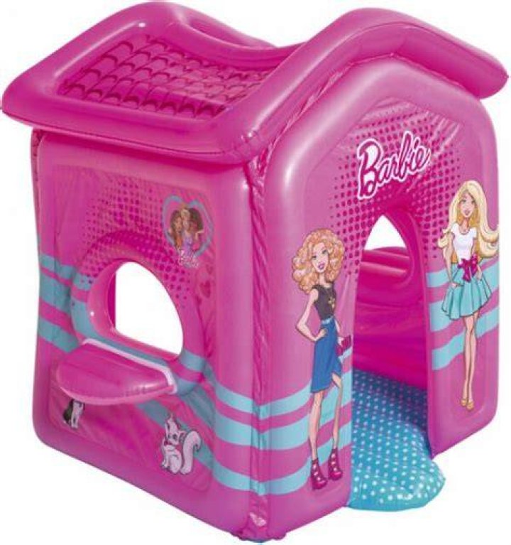 Bestway 93208E Barbie Malibu Indoor Inflatable Activity Center