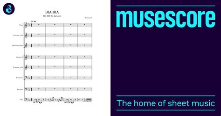 Bia Bia Sheet music for Trombone, Flute piccolo, Saxophone alto