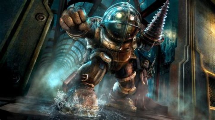 Big Daddy, BioShock, Little Sister, anime girls, HD Wallpaper Rare