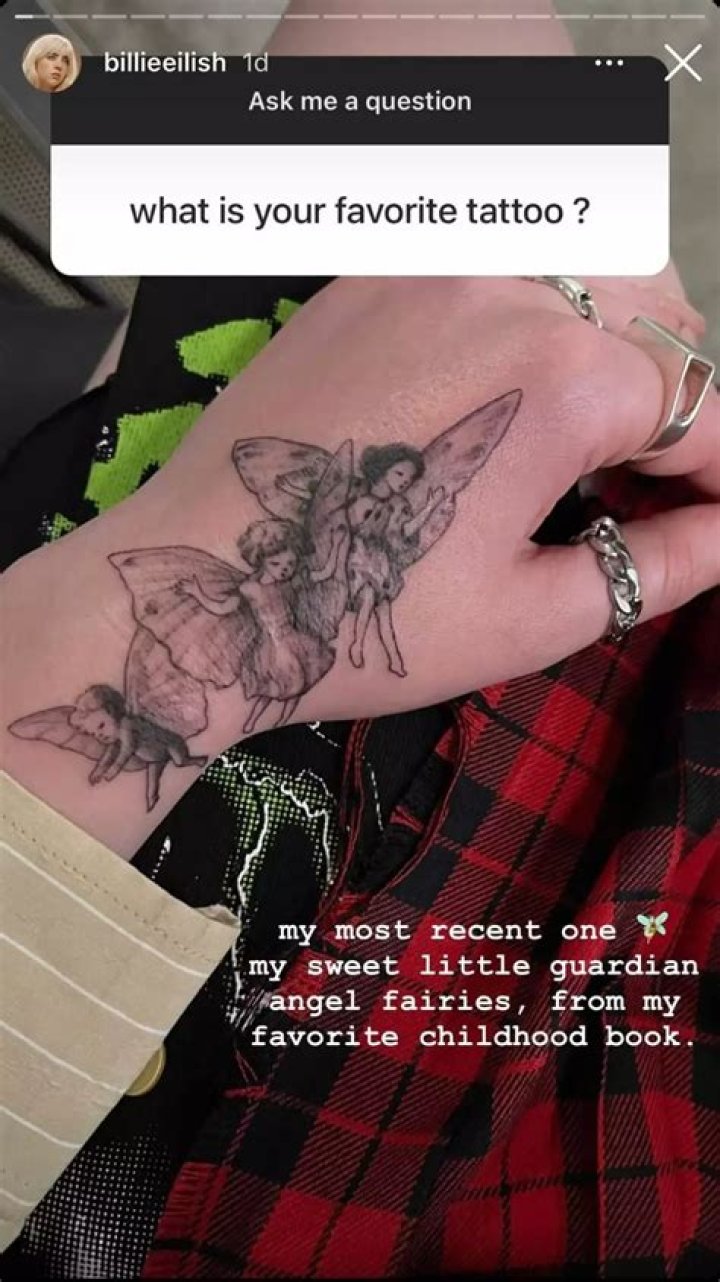 Billie Eilish Reveals Secret Tattoo in Vogue Photoshoot