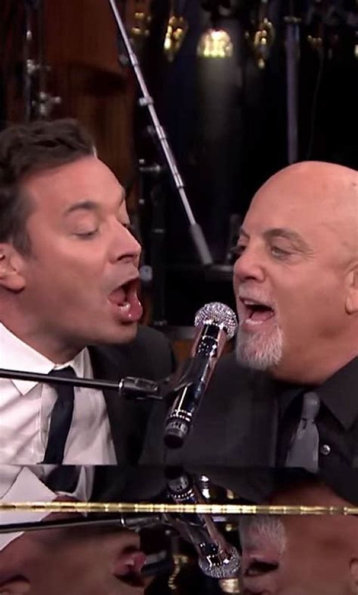 Billy Joel & Jimmy Fallon Form DooWop Group, Sing 'Lion Sleeps Tonight