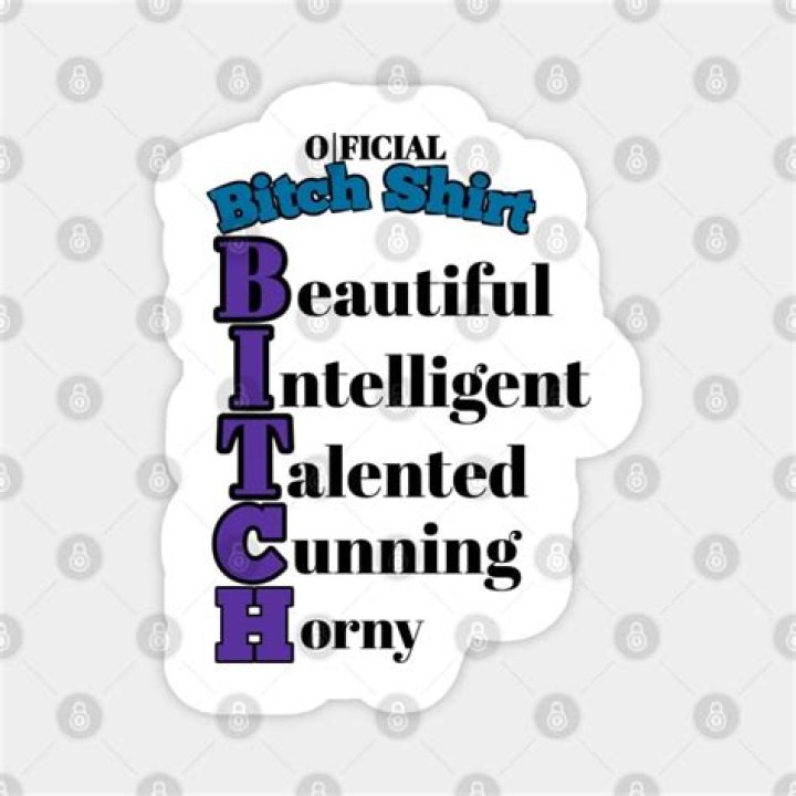Bitch Shirt Beautiful Intelligent Talented Charming Etsy